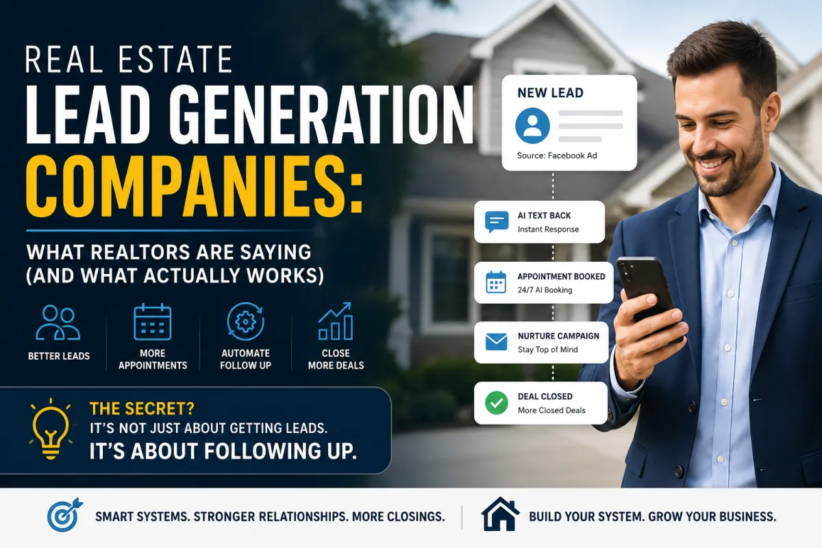 Real Estate Lead Generation Companies: What Realtors Really Think in 2026