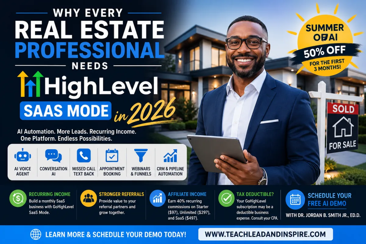 Why Every Real Estate Professional Needs GoHighLevel SaaS Mode in 2026 | AI for Realtors