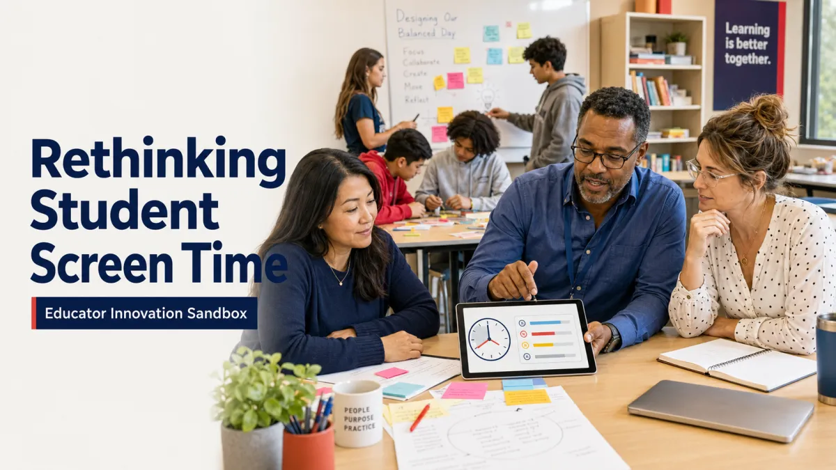 LAUSD’s New Screen-Time Policy Creates an Opportunity for Educator-Led Innovation