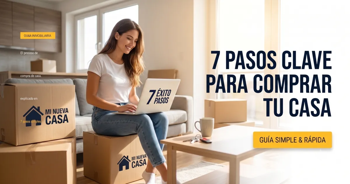 El Proceso de Compra de Casa Explicado en 7 Pasos Simples Para Que Sepas Qué Esperar