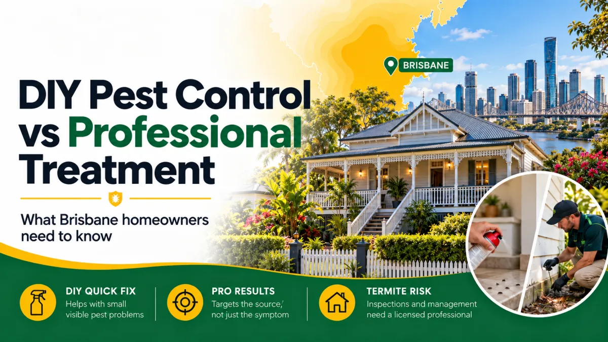 DIY Pest Control or a Licensed Professional? An Honest Guide