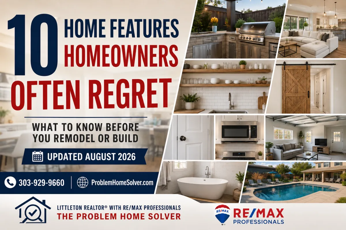 Home renovation showing popular design features homeowners may regret, by Littleton Realtor David Novak