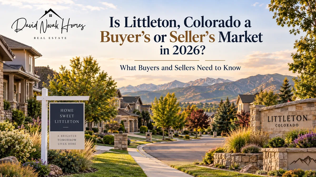 Littleton Colorado homes and neighborhood representing the 2026 real estate market for buyers and sellers