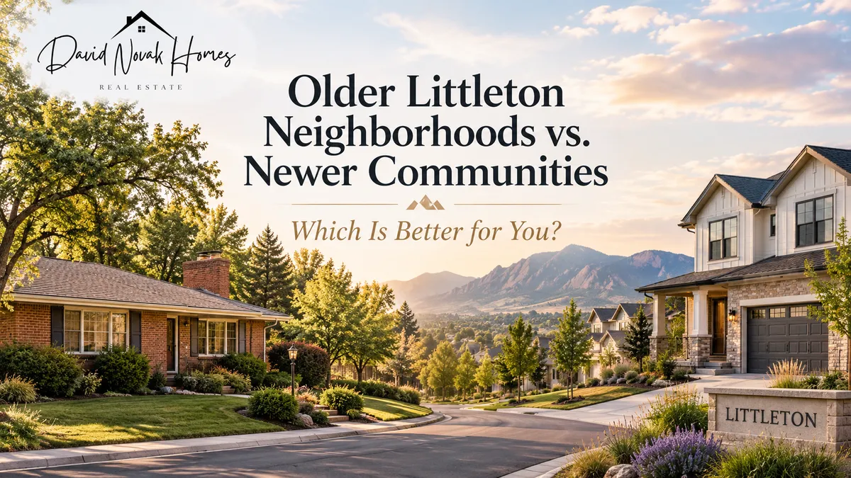 Older Littleton neighborhoods offer mature trees, character and established surroundings, while newer communities offer modern floor plans and fewer immediate projects. Here's how to decide which fits yo