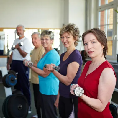 small group personal training clients