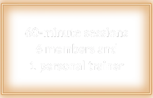 60 minute personal training session