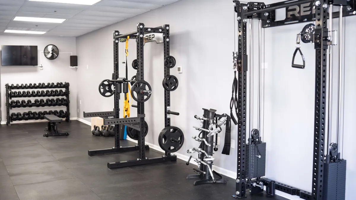 Small group strength training at Fitspire North Raleigh personal training gym