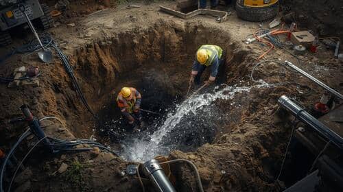 Jacksonville, NC Burst Pipe- Underground Repairs
