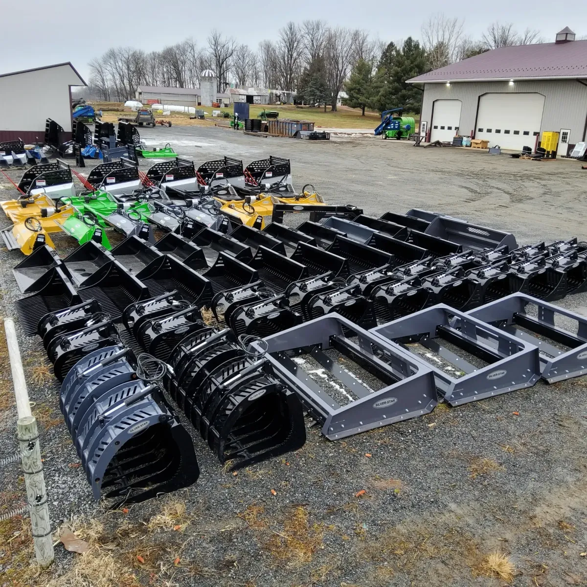 Skid steer attachments