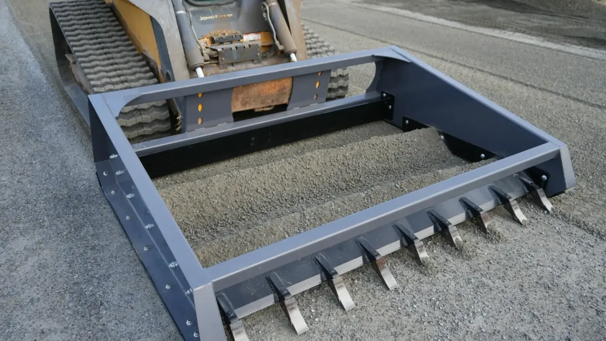 Driveway Grader Attachments: How to Resurface a Gravel Driveway With a Skid Steer