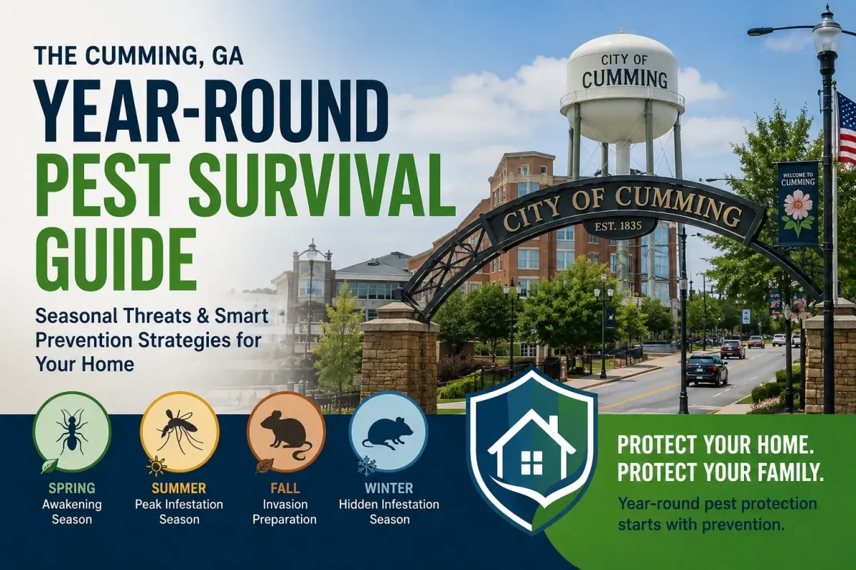 Cumming, GA Home Pest Survival Guide