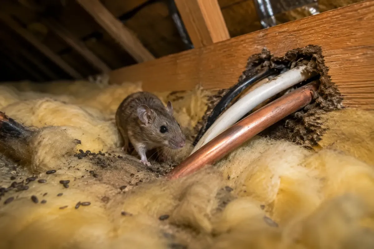 Attic Mouse Removal in Cumming