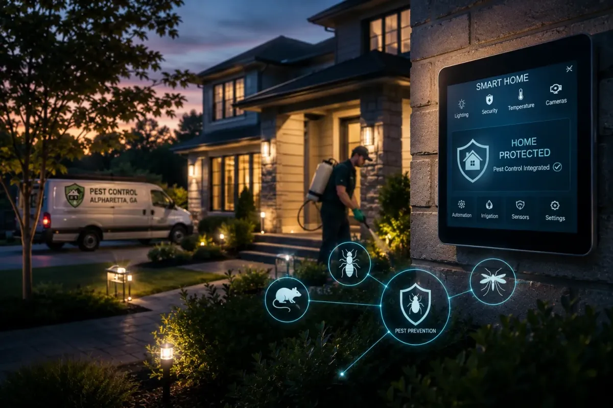 Why Modern Alpharetta Homes Still Attract Pests