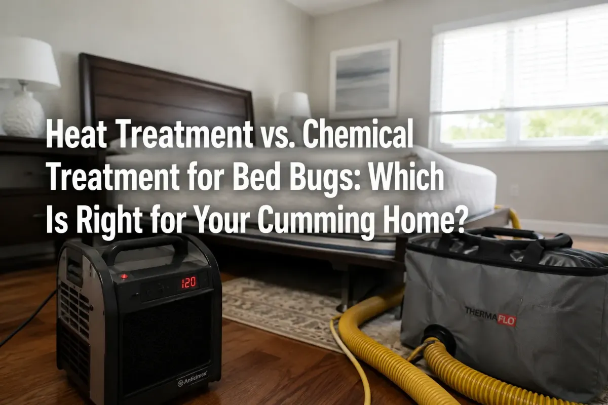 Heat Treatment vs. Chemical Treatment for Bed Bugs