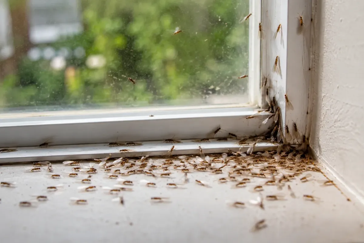 Termite Swarm Season in Alpharetta