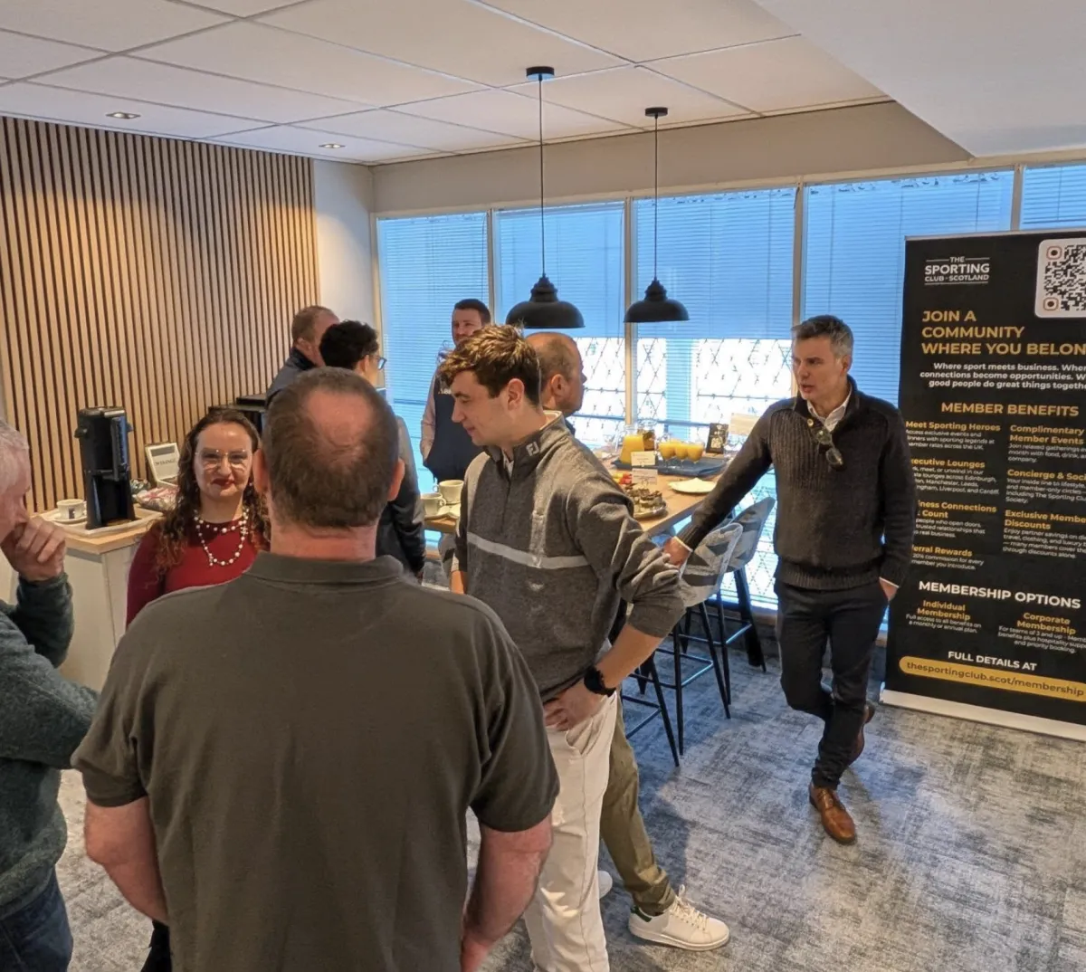 The Sporting Club Scotland Members Brunch