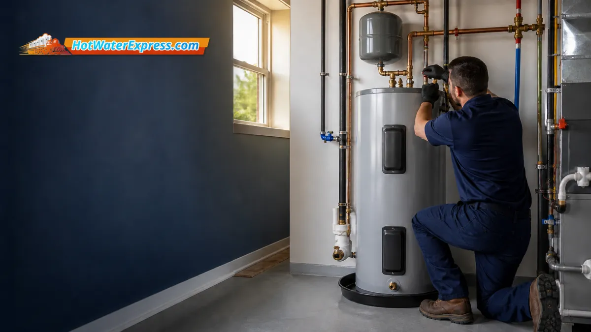 Hot Water Express water heater installation and repair service in Silver Spring, Maryland