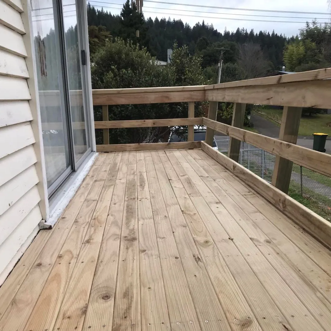 Deck construction and outdoor area Rotorua
