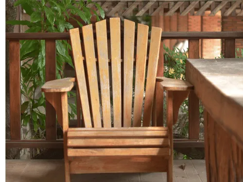 Outdoor Wood Furniture in Ottertail