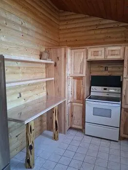 Wood shelves Ottertail
