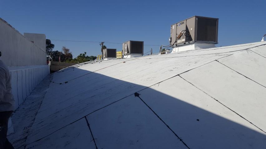 Slope Roof with Ac Unit