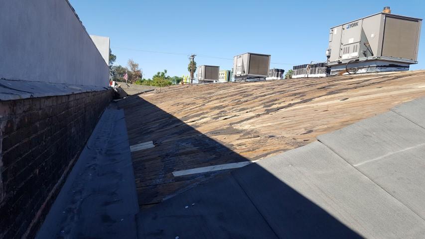 Angled Commercial Roof