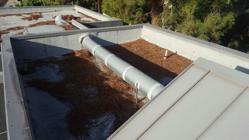Maintenance Around Duct