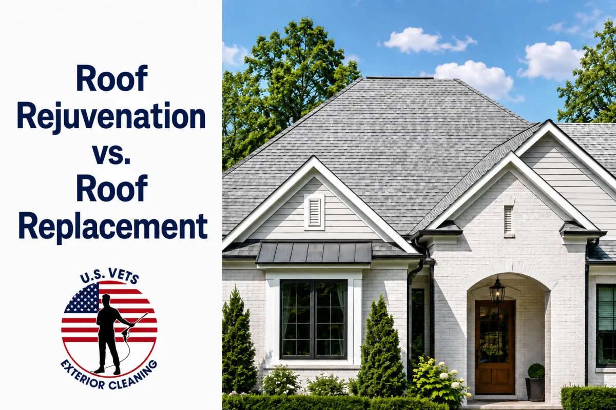Roof Rejuvenation vs. Roof Replacement