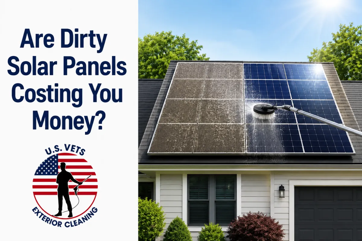 Are Dirty Solar Panels Costing You Money?