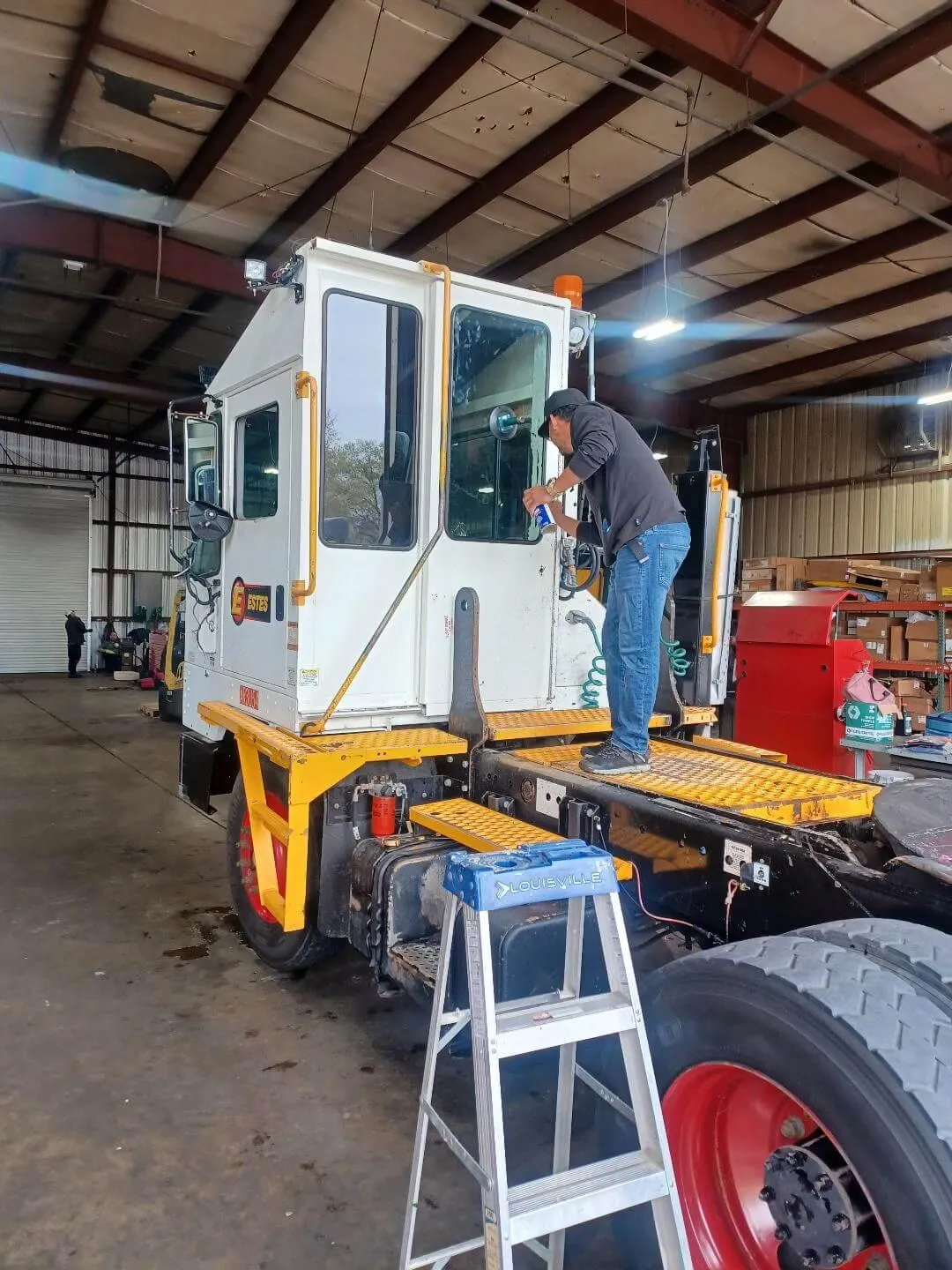 Heavy Machinery Glass Repair in Sacramento.