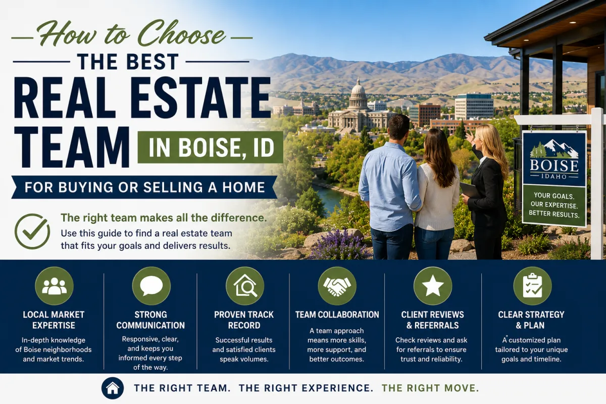 Michael Miller helping home buyers and sellers choose the best real estate team in Boise ID