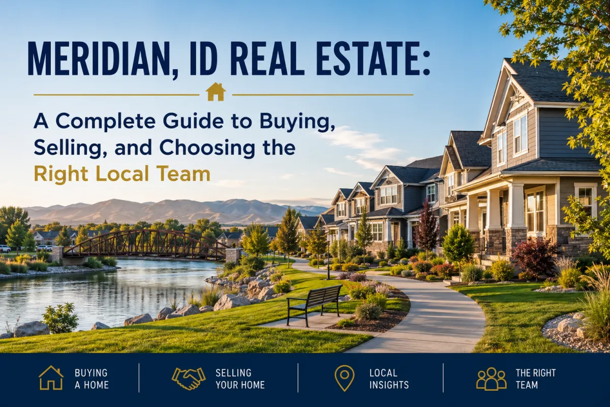 Real Estate Team in Meridian ID helping buyers and sellers
