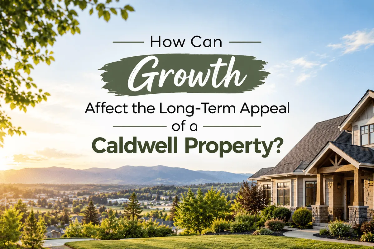 Caldwell property growth and long-term appeal with Real Estate Team