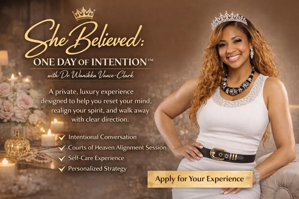 African American woman experiencing a sacred reset in a luxury setting