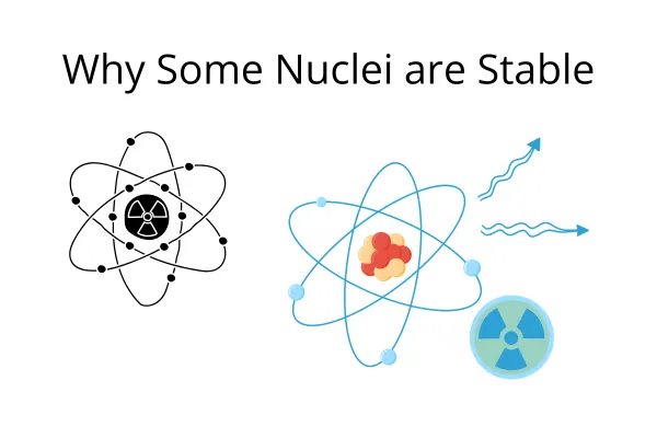 27. Why are some nuclei stable while others decay?