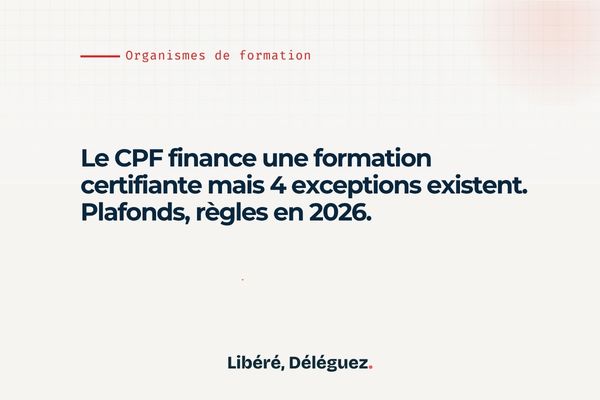 Formation CPF : la règle de la certification et ses 4 exceptions