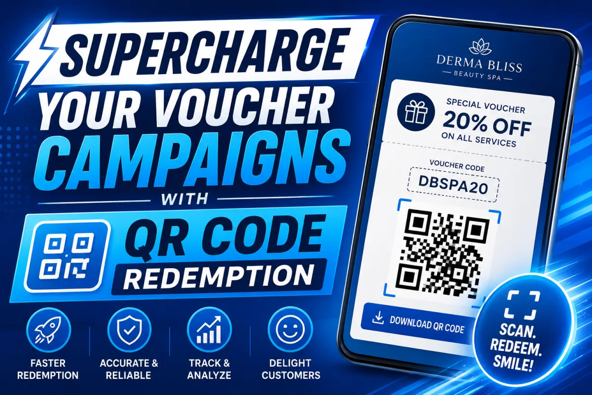 Supercharge Your Voucher Campaigns with QR Code Redemption