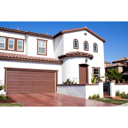 house with stucco 