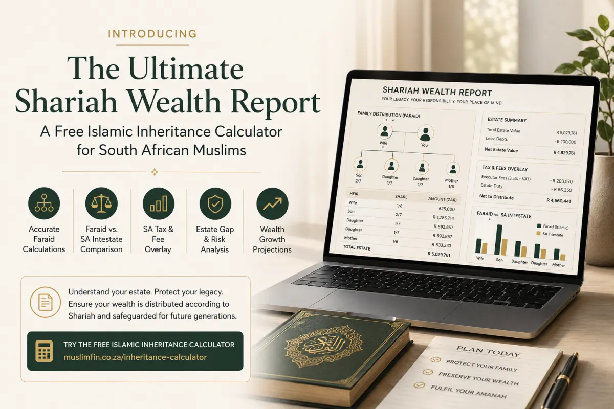 Introducing the Ultimate Shariah Wealth Report: A Free Islamic Inheritance Calculator for South African Muslims