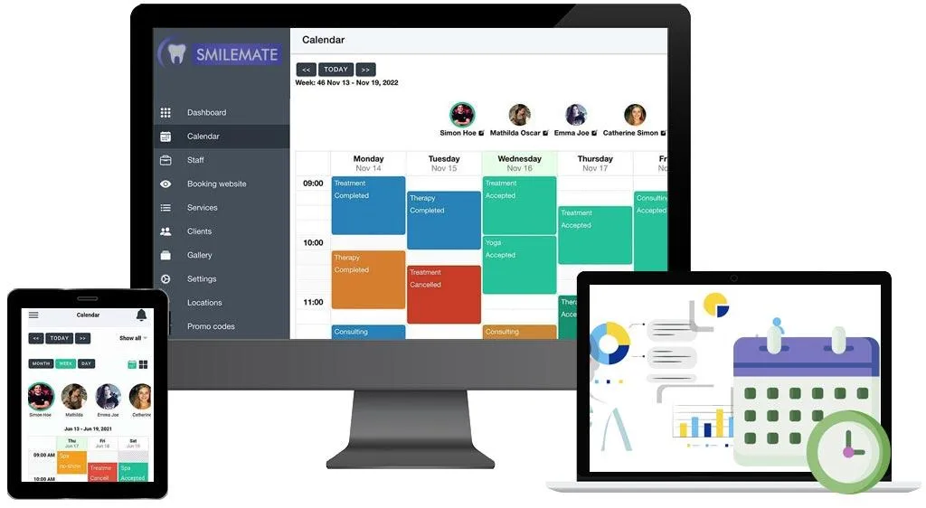 SmileMate AI Booking Software