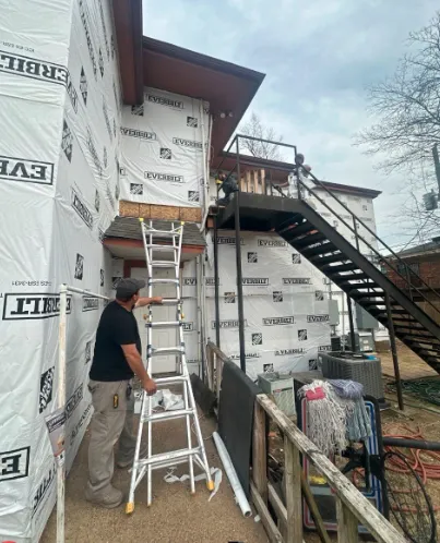 turned-on circular saw