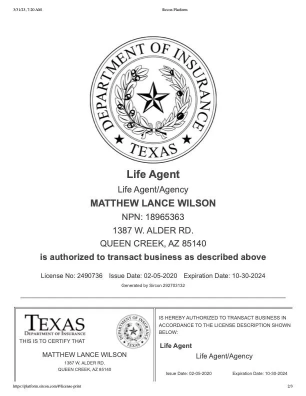 state license