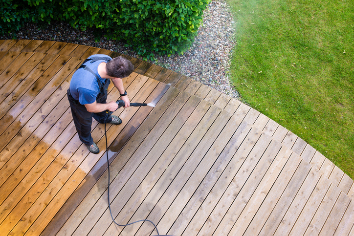 Deck Cleaning in Frisco