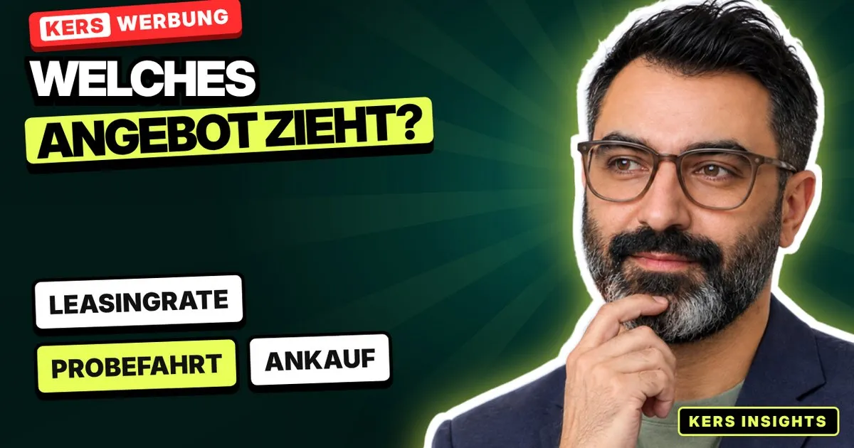Welches Angebot im Autohaus die besten Anfragen bringt