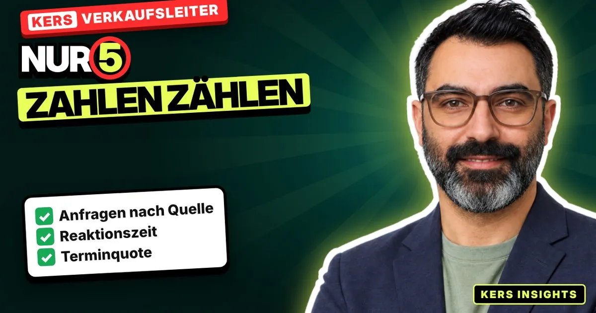 5 Kennzahlen für Verkaufsleiter im Autohaus