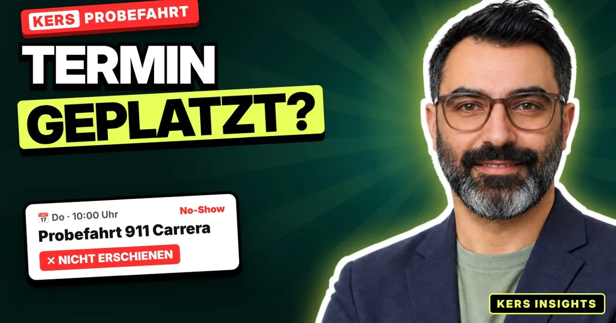 No-Show bei Probefahrten im Autohaus senken