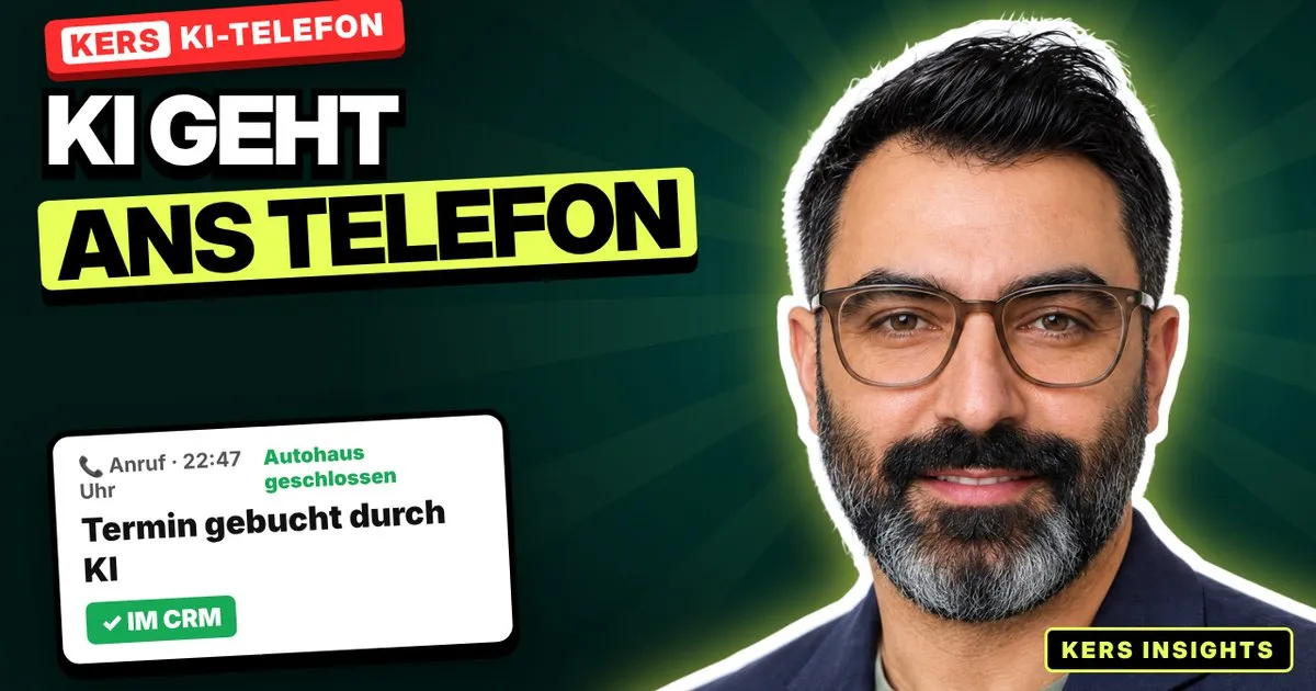 KI am Telefon: Autohaus-Anrufe nach Feierabend