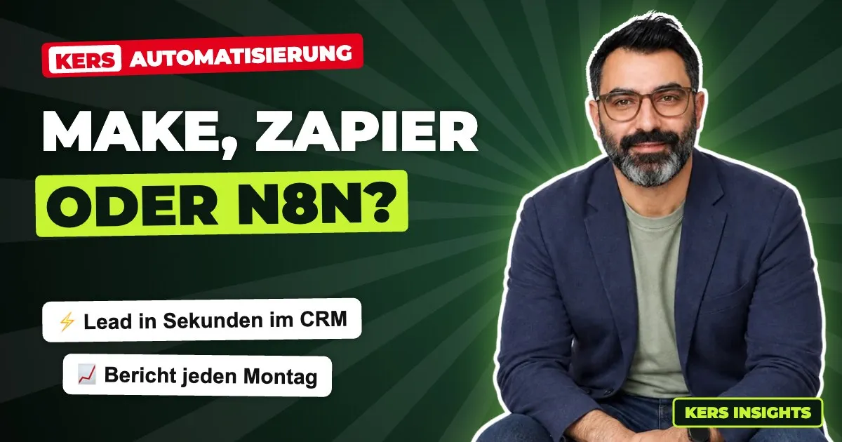 Make, Zapier oder n8n im Autohaus