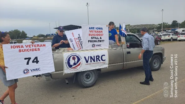 Veterans Parade at the Iowa State Fair August 15th 2022