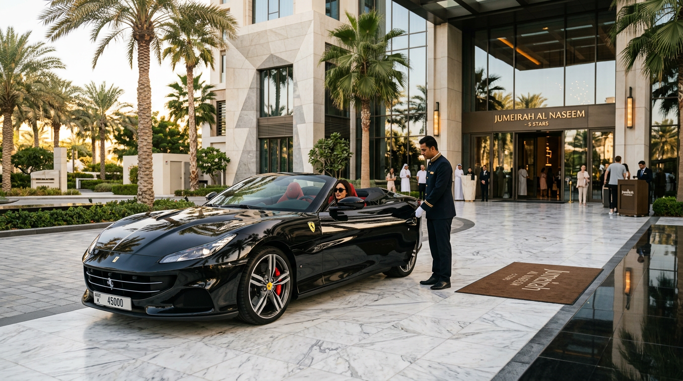 Ferrari Delivery Across Dubai